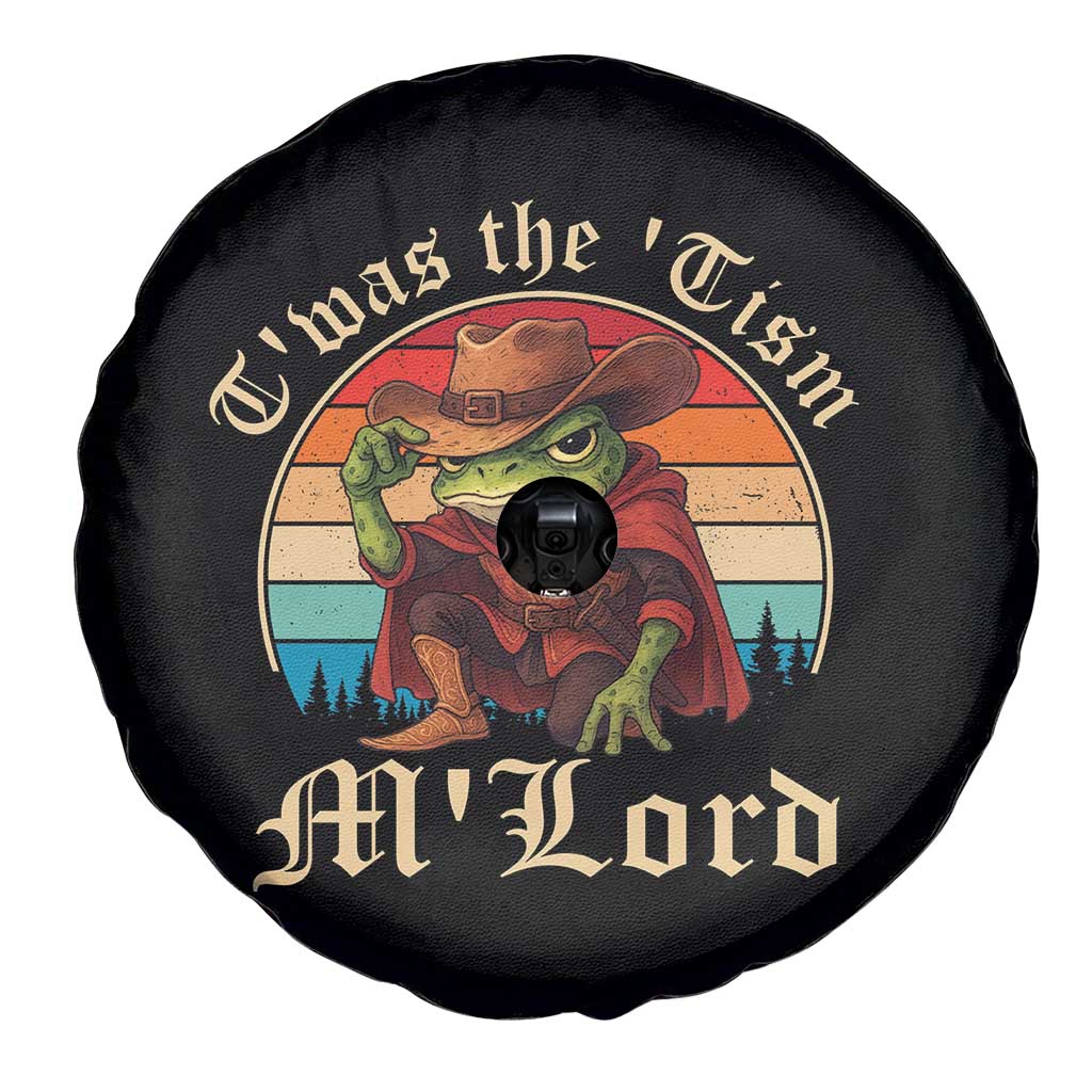 Funny Frog Autism Spare Tire Cover T'was The 'Tism M'Lord - Wonder Print Shop