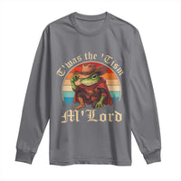 Funny Frog Autism Long Sleeve Shirt T'was The 'Tism M'Lord - Wonder Print Shop
