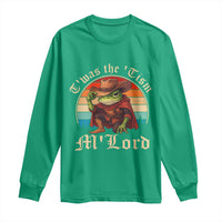 Funny Frog Autism Long Sleeve Shirt T'was The 'Tism M'Lord - Wonder Print Shop