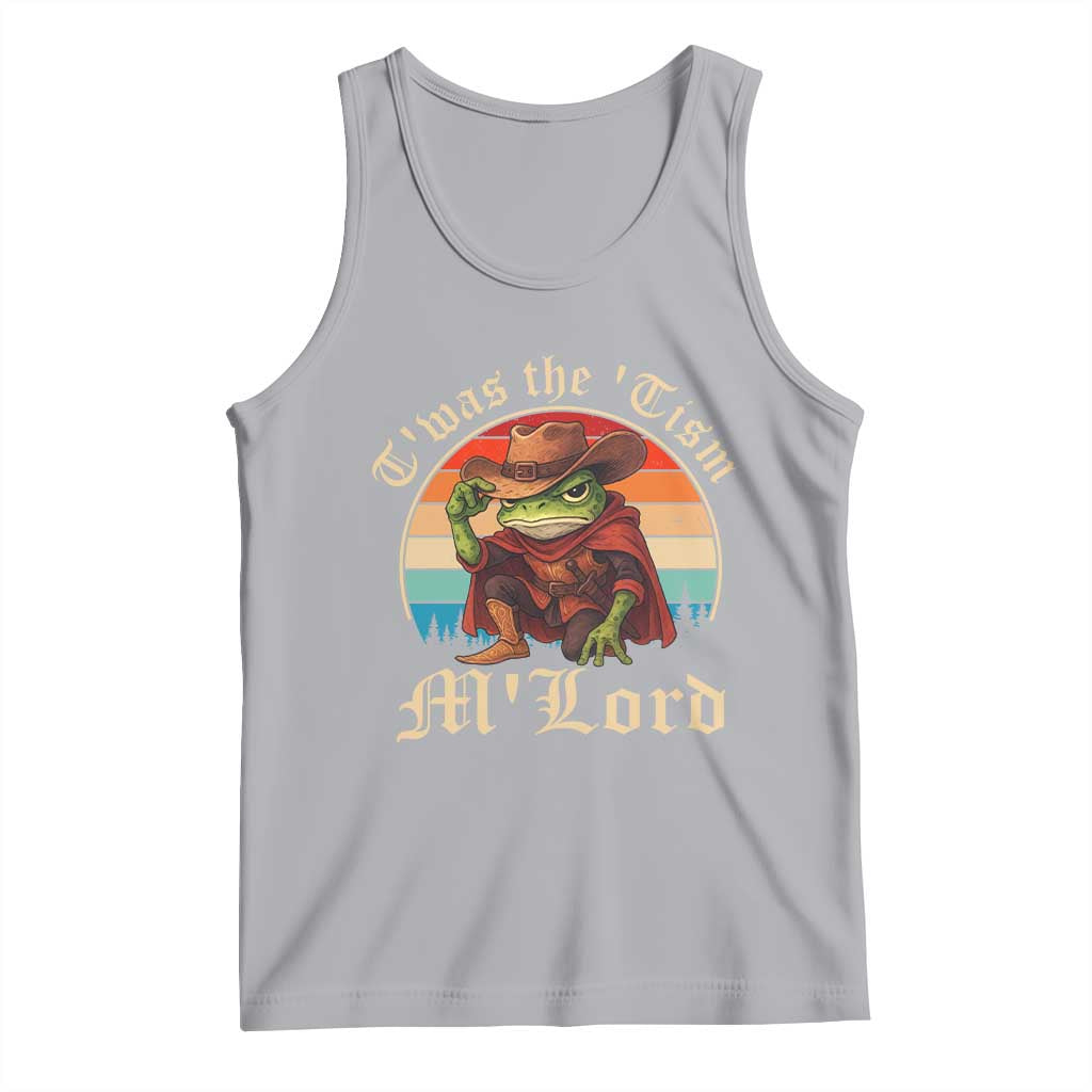 Funny Frog Autism Tank Top T'was The 'Tism M'Lord - Wonder Print Shop