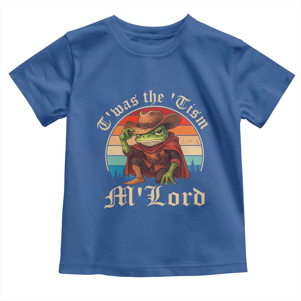 Funny Frog Autism Toddler T Shirt T'was The 'Tism M'Lord - Wonder Print Shop