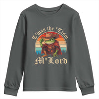 Funny Frog Autism Youth Sweatshirt T'was The 'Tism M'Lord - Wonder Print Shop