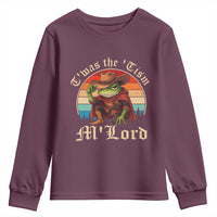 Funny Frog Autism Youth Sweatshirt T'was The 'Tism M'Lord - Wonder Print Shop