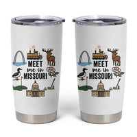Meet Me in Missouri State Map Souvenir Tumbler Cup