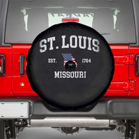 St. Louis Missouri MO Spare Tire Cover Vintage American Flag Missouri State