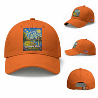 Gateway Arch National Park Van Gogh Style Starry Night Baseball Cap St Louis Missouri Travel Souvenir Gift