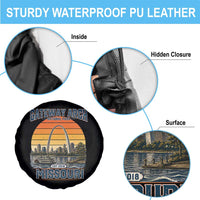 Gateway Arch National Park Spare Tire Cover Retro St Louis Missouri Travel Souvenir Nature Gift