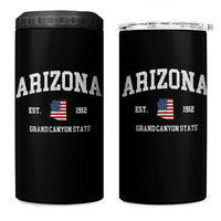 Arizona Grand Canyon State America USA Souvenir 4 in 1 Can Cooler Tumbler