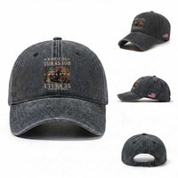 Route Highway 66 Turns 100 I Turn 35 Washed Cotton Baseball Cap Vintage 1991 American Freedom Motorcycle Lover 35th Birthday Gift