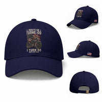 Route Highway 66 Turns 100 I Turn 80 Baseball Cap Vintage 1946 American Classic V-Twin Motorcycle Lover 80th Birthday Gift
