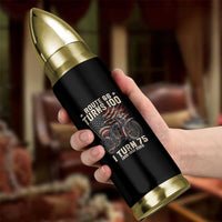 Route Highway 66 Turns 100 I Turn 75 Bullet Tumbler Vintage 1951 American Classic V-Twin Motorcycle Lover 75th Birthday Gift