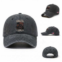 Route Highway 66 Turns 100 I Turn 75 Washed Cotton Baseball Cap Vintage 1951 American Classic V-Twin Motorcycle Lover 75th Birthday Gift