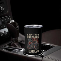 Route Highway 66 Turns 100 I Turn 70 Tumbler Cup Vintage 1956 American Classic V-Twin Motorcycle Lover 70th Birthday Gift