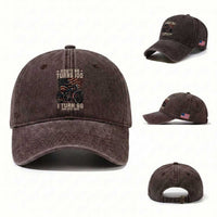 Route Highway 66 Turns 100 I Turn 60 Washed Cotton Baseball Cap Vintage 1966 American Classic V-Twin Motorcycle Lover 60th Birthday Gift