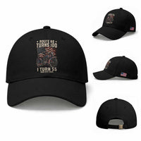 Route Highway 66 Turns 100 I Turn 55 Baseball Cap Vintage 1971 American Classic V-Twin Motorcycle Lover 55th Birthday Gift