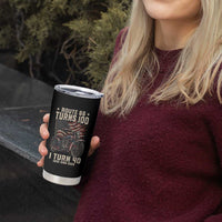 Route Highway 66 Turns 100 I Turn 40 Tumbler Cup Vintage 1986 American Classic V-Twin Motorcycle Lover 40th Birthday Gift