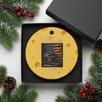 Route Highway 66 Turns 100 I Turn 75 Ceramic Ornament Vintage 1951 American Motorcycle Lover 75th Birthday Gift