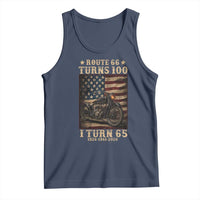 Route Highway 66 Turns 100 I Turn 65 Tank Top Vintage 1961 American Motorcycle Lover 65th Birthday Gift