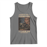 Route Highway 66 Turns 100 I Turn 60 Tank Top Vintage 1966 American Motorcycle Lover 60th Birthday Gift