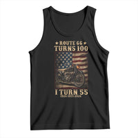 Route Highway 66 Turns 100 I Turn 55 Tank Top Vintage 1971 American Motorcycle Lover 55th Birthday Gift