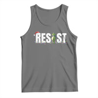 Resist Frog Christmas Tank Top Funny Portland Protest ICE Activist Meme 2025 - Wonder Print Shop