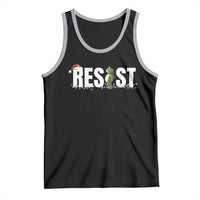 Resist Frog Christmas Tank Top Funny Portland Protest ICE Activist Meme 2025 - Wonder Print Shop