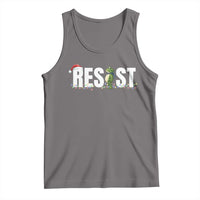Resist Frog Christmas Tank Top Funny Portland Protest ICE Activist Meme 2025 - Wonder Print Shop