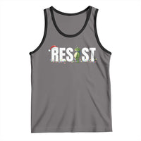 Resist Frog Christmas Tank Top Funny Portland Protest ICE Activist Meme 2025 - Wonder Print Shop
