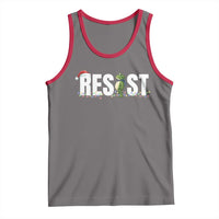 Resist Frog Christmas Tank Top Funny Portland Protest ICE Activist Meme 2025 - Wonder Print Shop