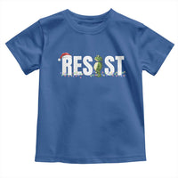 Resist Frog Christmas Toddler T Shirt Funny Portland Protest ICE Activist Meme 2025 - Wonder Print Shop