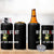 Resist Frog AIDS Awareness 4 in 1 Can Cooler Tumbler Funny Portland Activist Meme HIV Support Red Ribbon - Wonder Print Shop