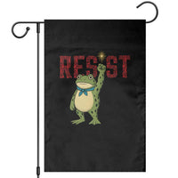 Resist Frog AIDS Awareness Garden Flag Portland Activist Political Meme HIV Support Red Ribbon - Wonder Print Shop