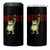 Resist Frog AIDS Awareness 4 in 1 Can Cooler Tumbler Portland Activist Political Meme HIV Support Red Ribbon - Wonder Print Shop