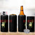 Resist Frog AIDS Awareness 4 in 1 Can Cooler Tumbler Portland Activist Political Meme HIV Support Red Ribbon - Wonder Print Shop