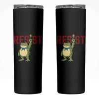 Resist Frog AIDS Awareness Skinny Tumbler Portland Activist Political Meme HIV Support Red Ribbon - Wonder Print Shop
