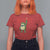 Resist Frog AIDS Awareness T Shirt For Women Portland Activist Political Meme HIV Support Red Ribbon - Wonder Print Shop