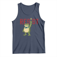 Resist Frog AIDS Awareness Tank Top Portland Activist Political Meme HIV Support Red Ribbon - Wonder Print Shop