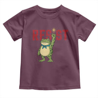 Resist Frog AIDS Awareness Toddler T Shirt Portland Activist Political Meme HIV Support Red Ribbon - Wonder Print Shop