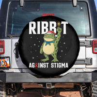 Resist Frog AIDS Awareness Christmas Spare Tire Cover Funny Portland Activist Meme HIV Support Red Ribbon - Wonder Print Shop