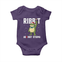 Resist Frog AIDS Awareness Christmas Baby Onesie Funny Portland Activist Meme HIV Support Red Ribbon - Wonder Print Shop