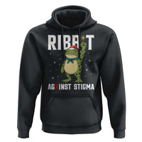 Resist Frog AIDS Awareness Christmas Hoodie Funny Portland Activist Meme HIV Support Red Ribbon - Wonder Print Shop