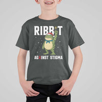 Resist Frog AIDS Awareness Christmas T Shirt For Kid Funny Portland Activist Meme HIV Support Red Ribbon - Wonder Print Shop