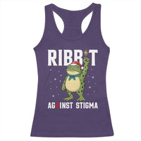 Resist Frog AIDS Awareness Christmas Racerback Tank Top Funny Portland Activist Meme HIV Support Red Ribbon - Wonder Print Shop