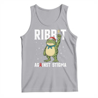 Resist Frog AIDS Awareness Christmas Tank Top Funny Portland Activist Meme HIV Support Red Ribbon - Wonder Print Shop