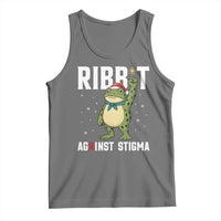 Resist Frog AIDS Awareness Christmas Tank Top Funny Portland Activist Meme HIV Support Red Ribbon - Wonder Print Shop