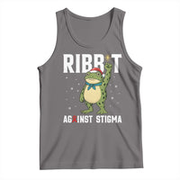 Resist Frog AIDS Awareness Christmas Tank Top Funny Portland Activist Meme HIV Support Red Ribbon - Wonder Print Shop