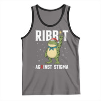 Resist Frog AIDS Awareness Christmas Tank Top Funny Portland Activist Meme HIV Support Red Ribbon - Wonder Print Shop