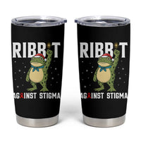 Resist Frog AIDS Awareness Christmas Tumbler Cup Funny Portland Activist Meme HIV Support Red Ribbon - Wonder Print Shop