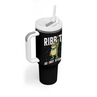 Resist Frog AIDS Awareness Christmas Tumbler With Handle Funny Portland Activist Meme HIV Support Red Ribbon - Wonder Print Shop