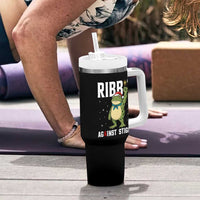 Resist Frog AIDS Awareness Christmas Tumbler With Handle Funny Portland Activist Meme HIV Support Red Ribbon - Wonder Print Shop